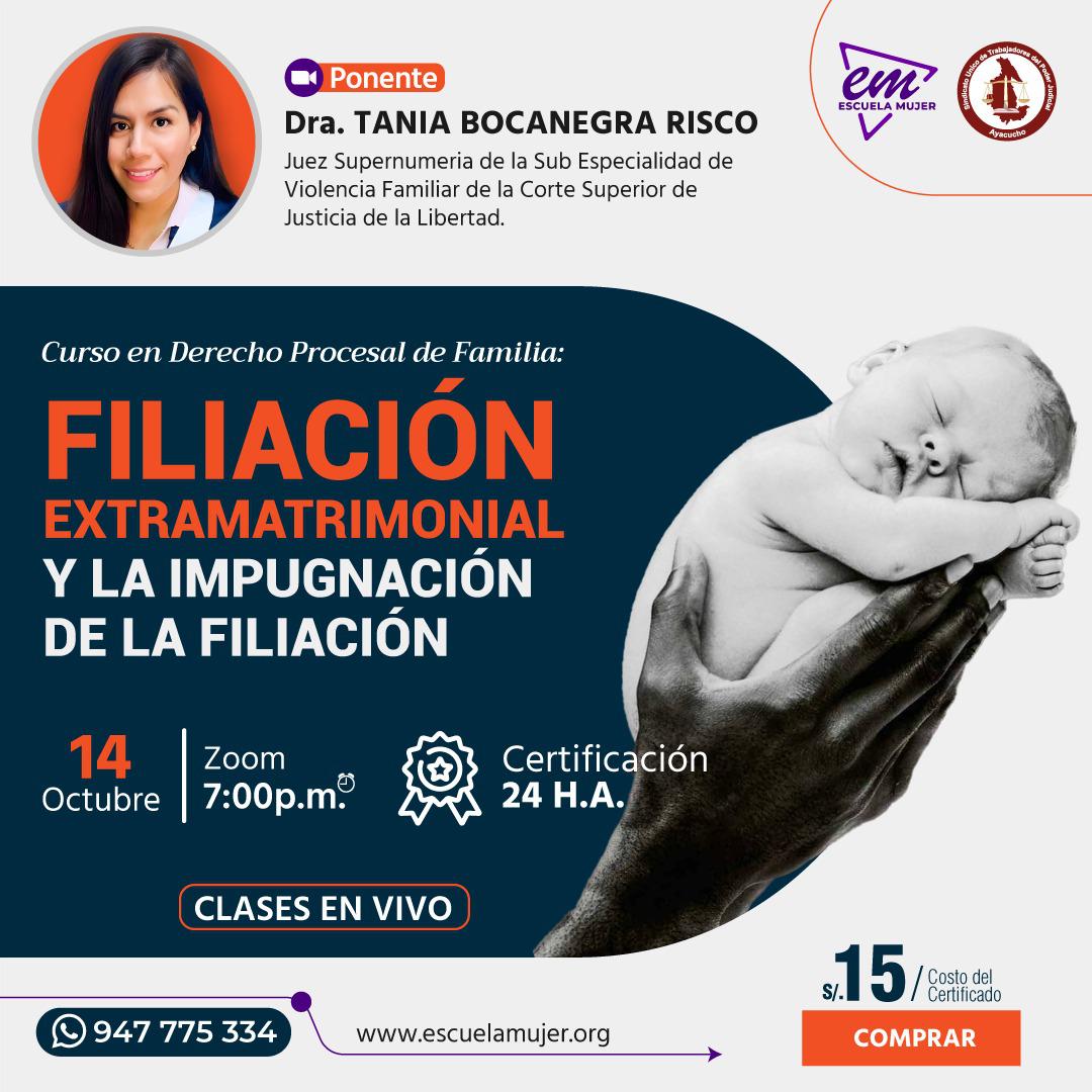 Curso en derecho procesal de familia: Filiación extramatrimonial y la impugnación de la filiación
